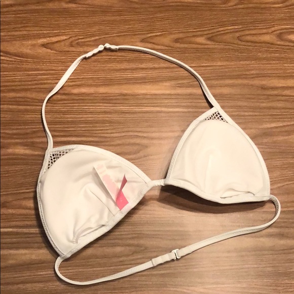 Victoria’s Secret Fish Net Triangle Bikini Bra - Picture 2 of 3